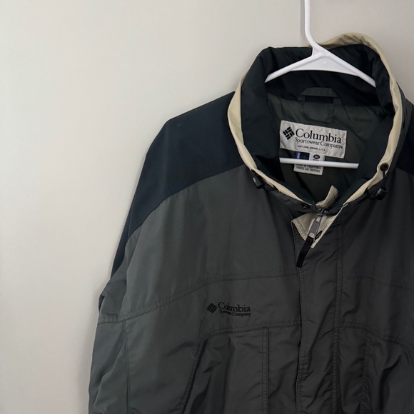 Columbia Mens Jacket XXL 2 Tone Green - Picture 3 of 11